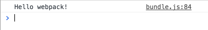 Hello webpack