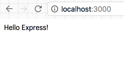 Hello Express!